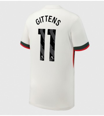 Chelsea Jamie Gittens #11 Replika Udebanetrøje 2025-26 Kortærmet